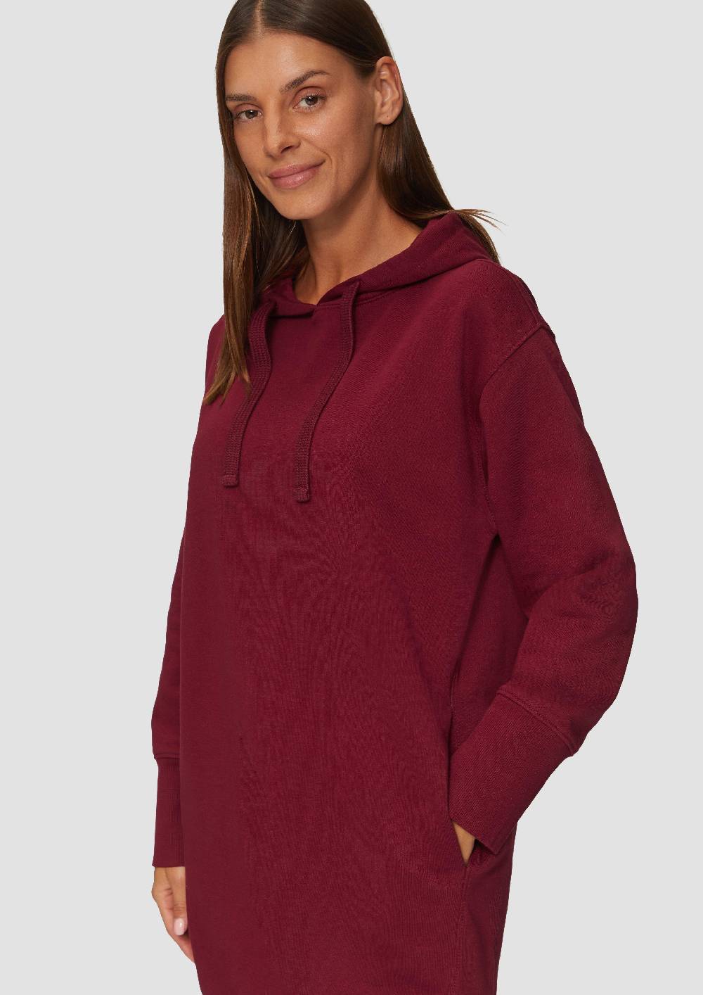 S.Oliver Sweatkleid mit Eingrifftaschen und vorgesetzter Seitennaht Weihnachtsangebot