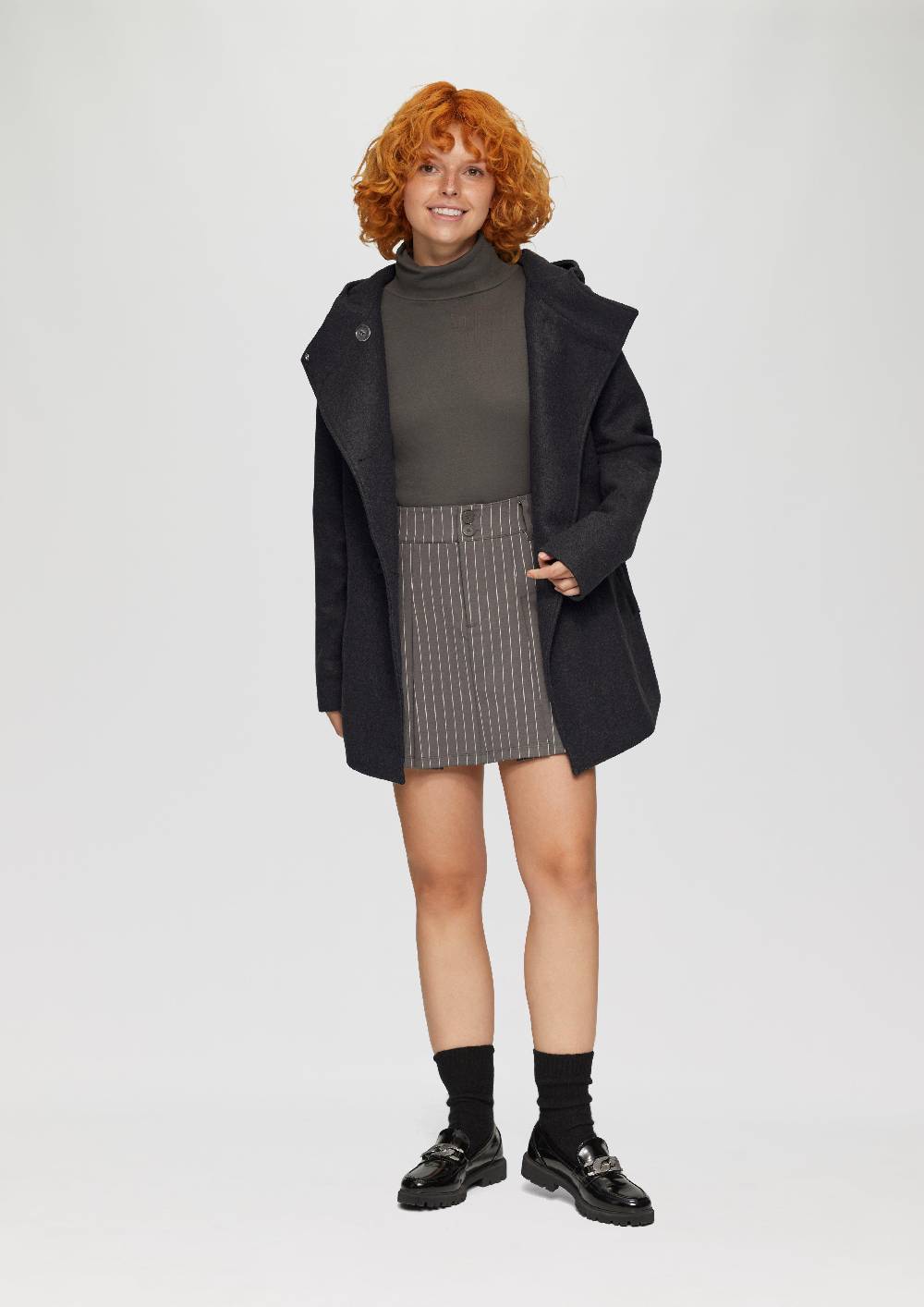 S.Oliver Jacke mit Kapuze in Wolloptik Muttertagsangebot