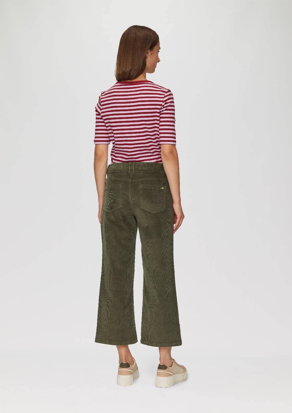 S.Oliver Elastische Culotte aus Cord Sonderangebote