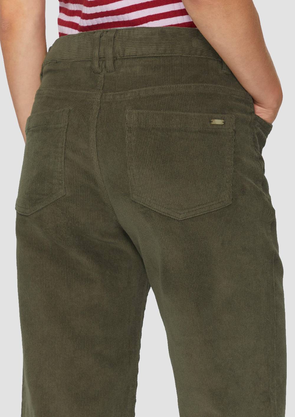 S.Oliver Elastische Culotte aus Cord Sonderangebote