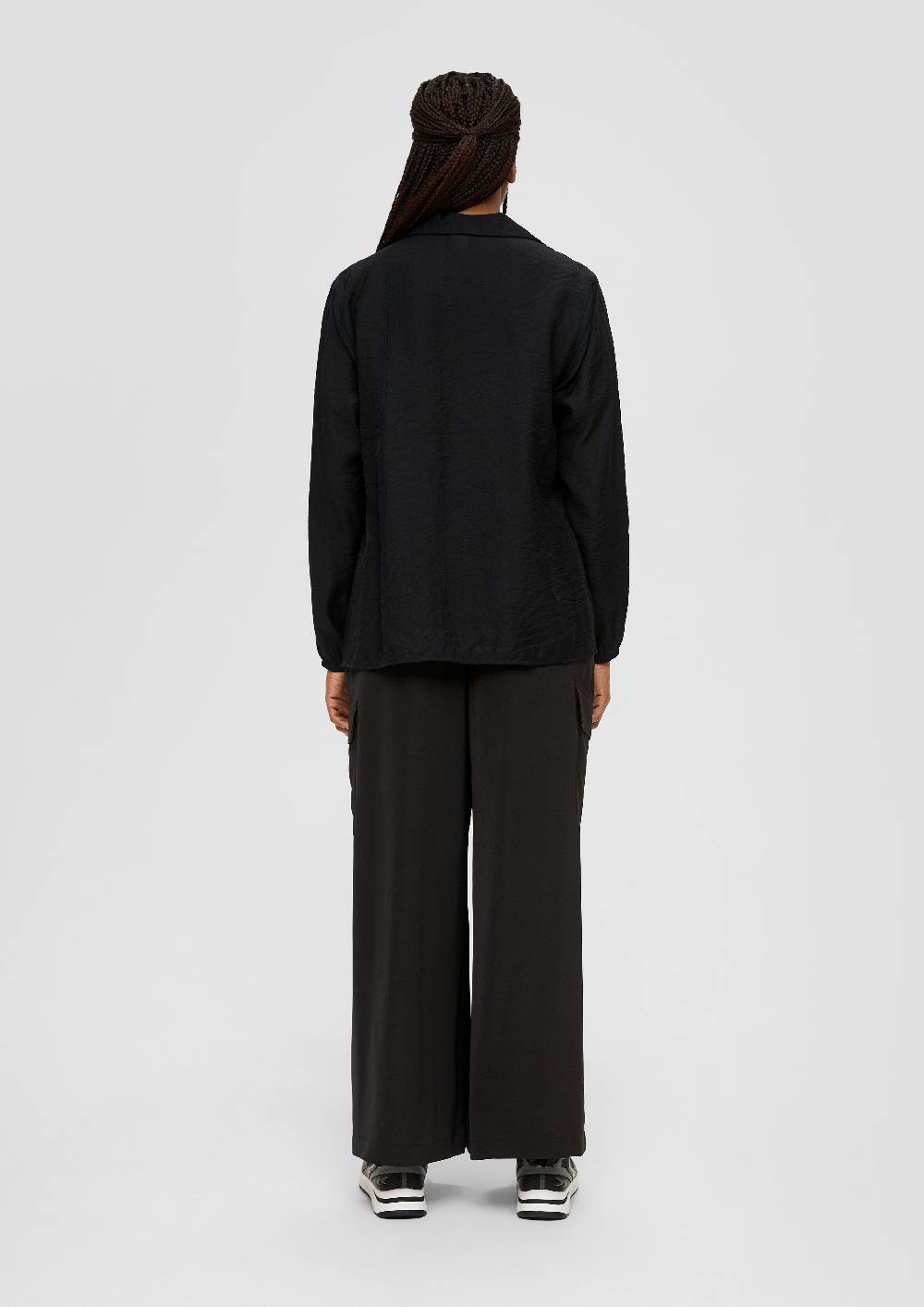 S.Oliver Hemdbluse mit Dobby-Struktur Begrenzte Freigabe