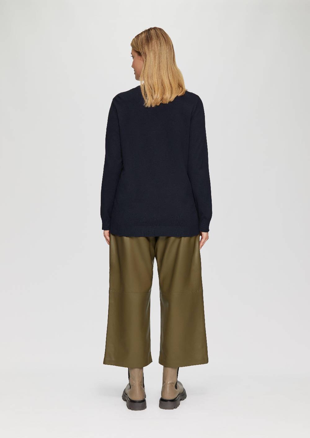 S.Oliver Strickpullover mit Rundhalsausschnitt Letzte 3 Tage