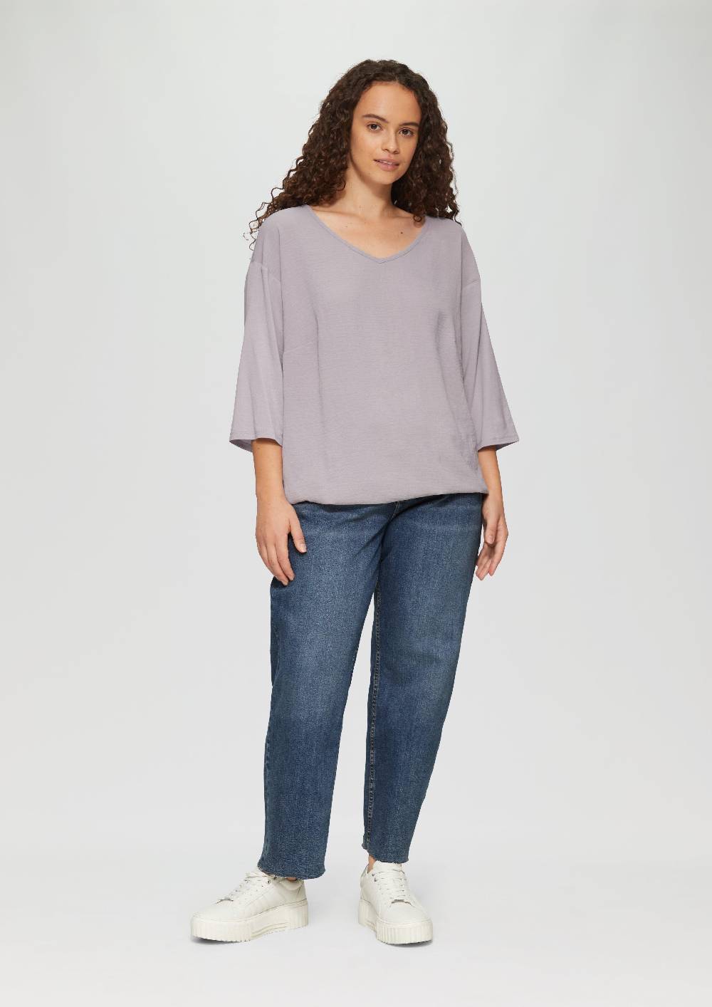 S.Oliver Cropped-Jeans / Slim Fit / Mid Rise / Straight Leg Nur für heute