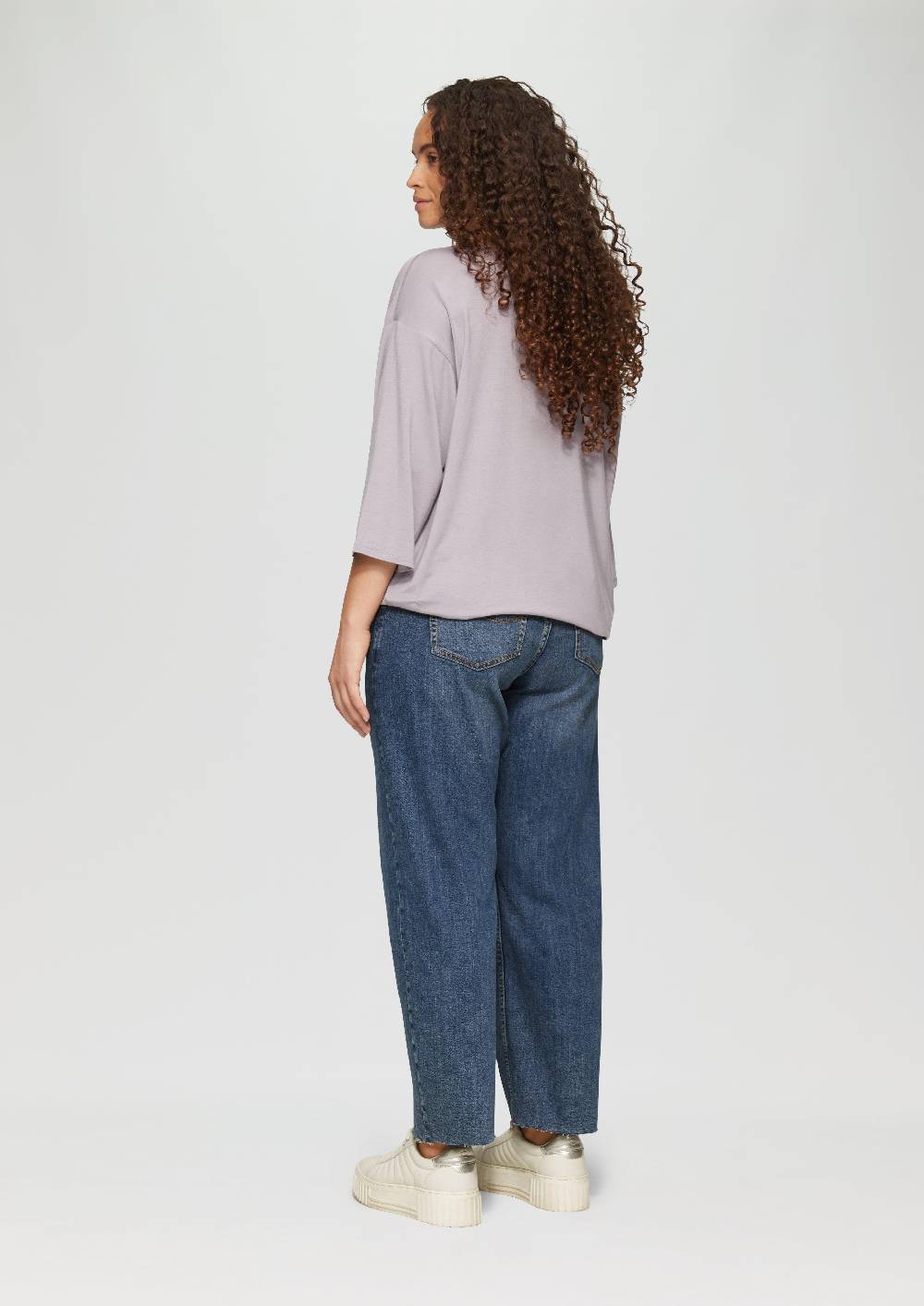 S.Oliver Cropped-Jeans / Slim Fit / Mid Rise / Straight Leg Nur für heute