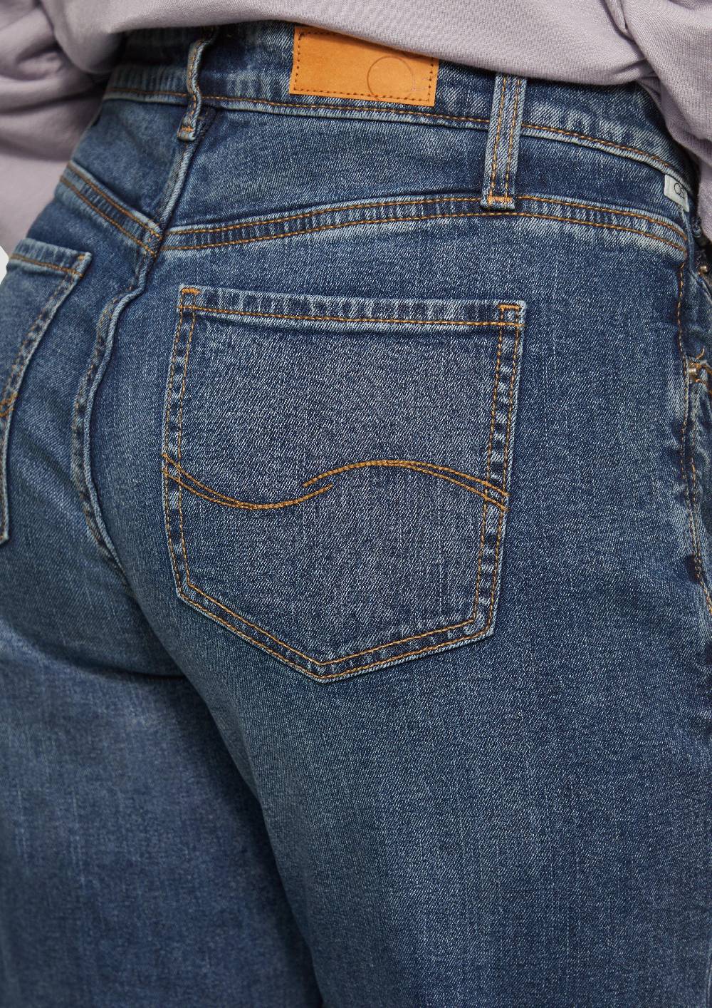 S.Oliver Cropped-Jeans / Slim Fit / Mid Rise / Straight Leg Nur für heute