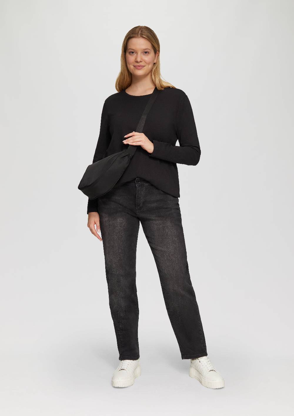 S.Oliver Longsleeve aus Baumwollstretch Fabrikladen