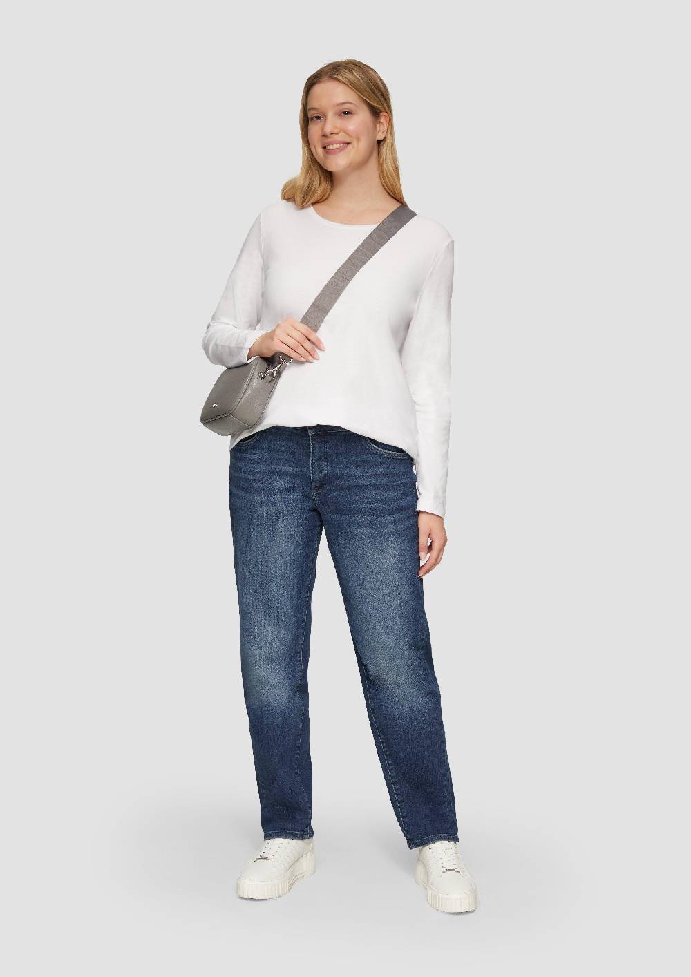 S.Oliver Longsleeve aus Baumwollstretch Begrenzt auf 3 Tage