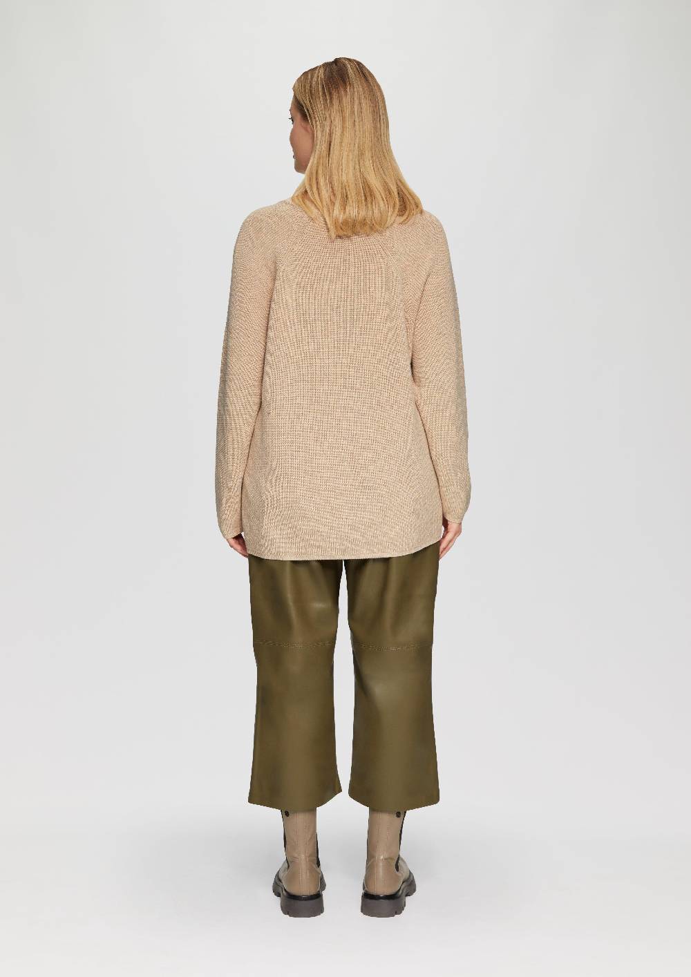 S.Oliver Strickpullover mit V-Ausschnitt im Loose Fit Speichern exportieren