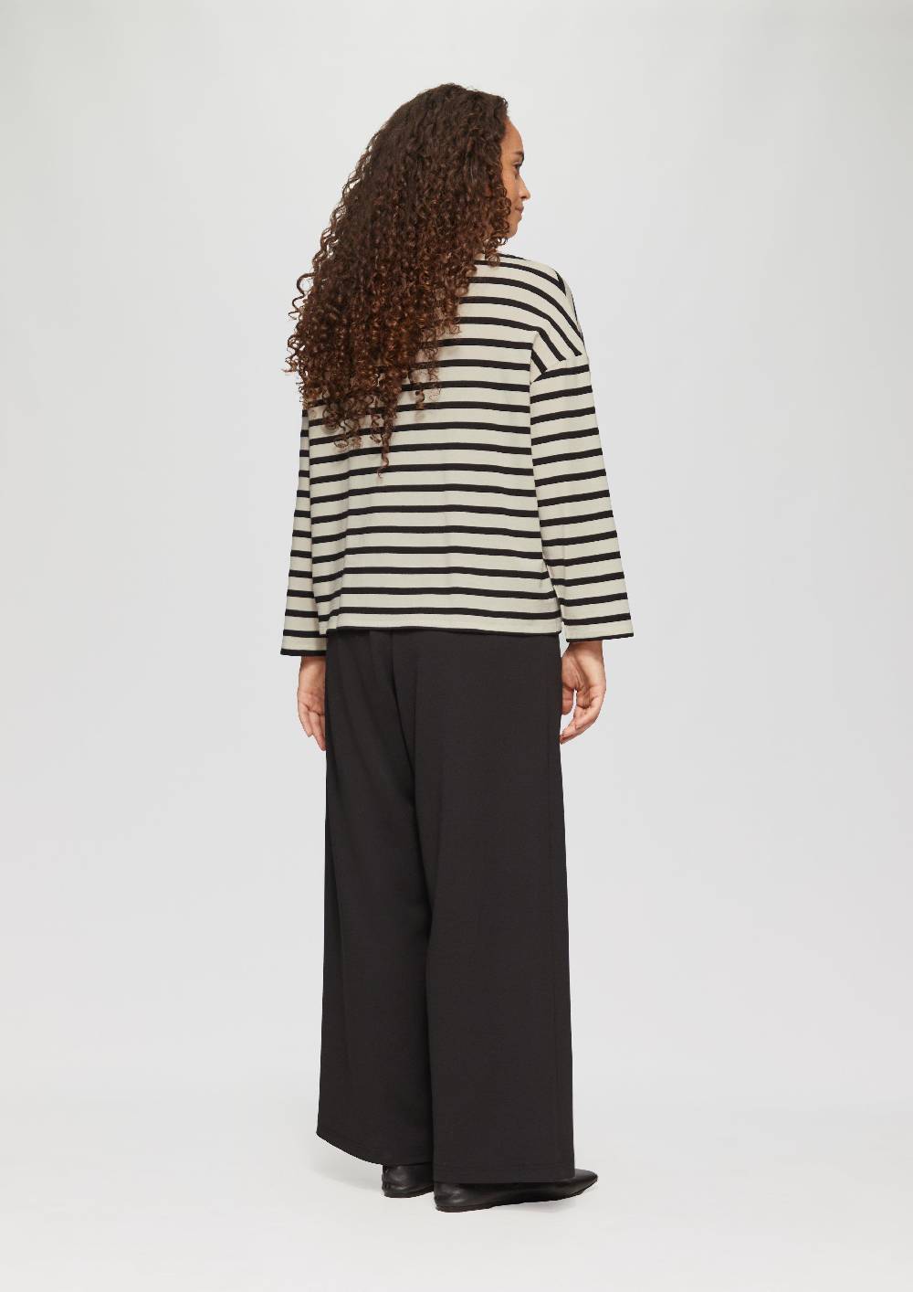 S.Oliver Cropped Langarmshirt aus Lyocellmix Blitzverkäufe