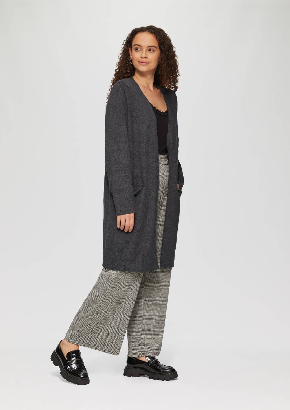 S.Oliver Lange Strickjacke aus Viskosemix Fabrikpreis