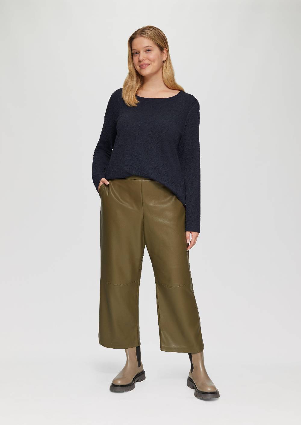 S.Oliver Sweatshirt aus Jacquard Black Friday