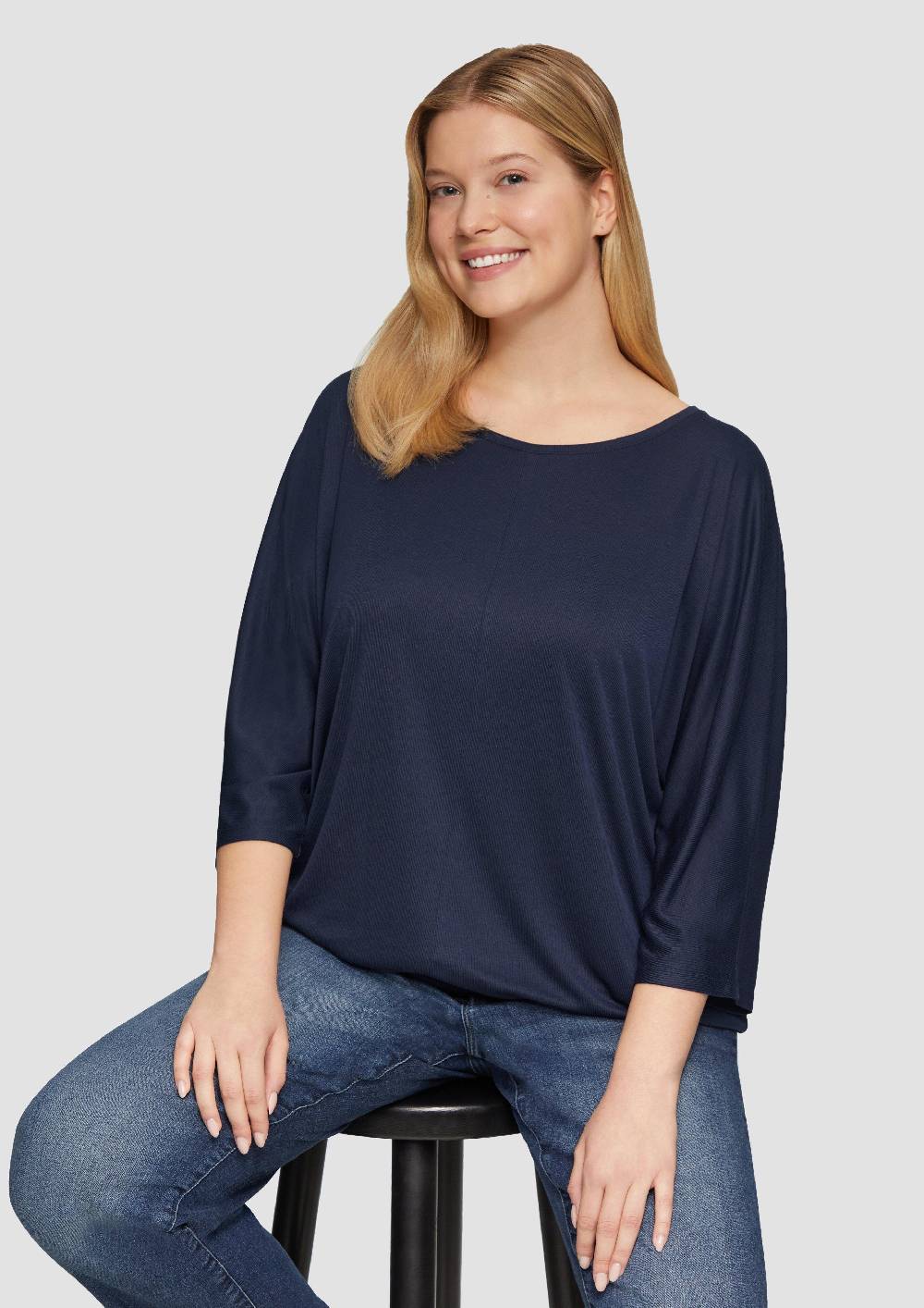 S.Oliver O-Shape-Shirt mit Fledermausarm Osterangebot
