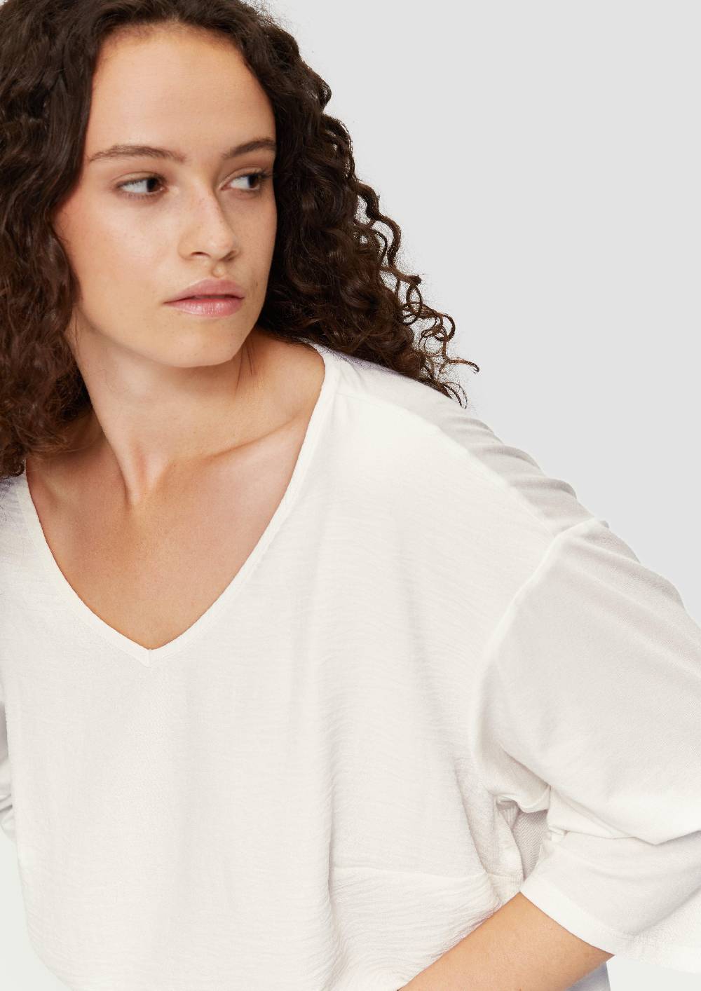 S.Oliver Shirt im Fabricmix und Loose Fit Muttertagsangebot