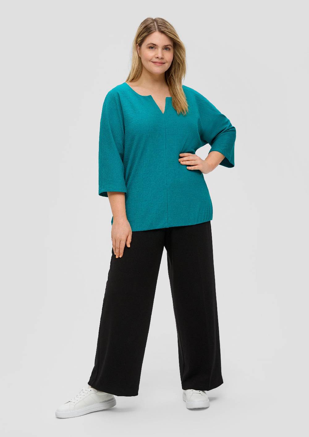 S.Oliver O-Shape-Bluse mit bequemem Gummizug Valentinstagsangebot