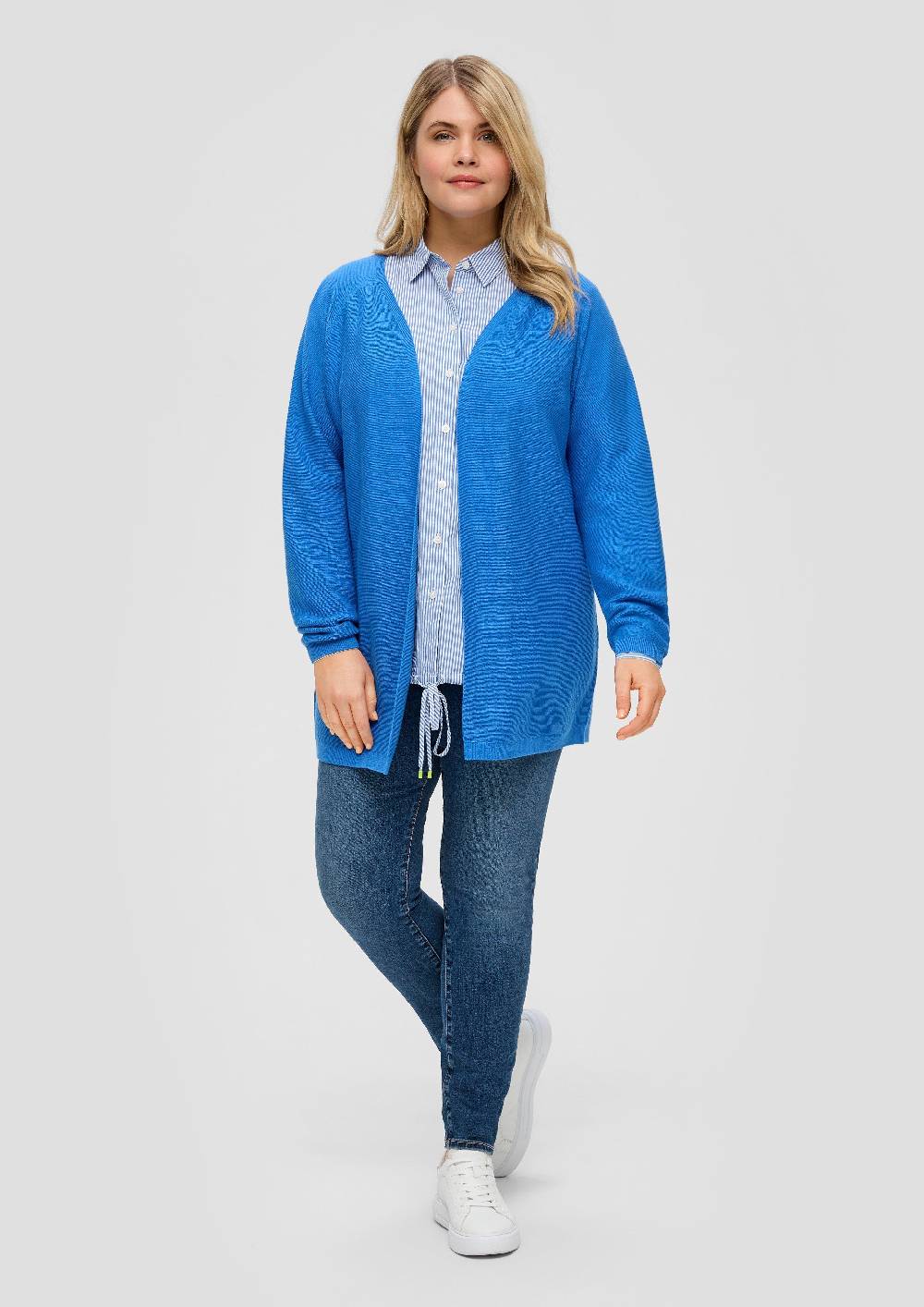 S.Oliver Strickjacke aus Viskosemix Blitzangebot
