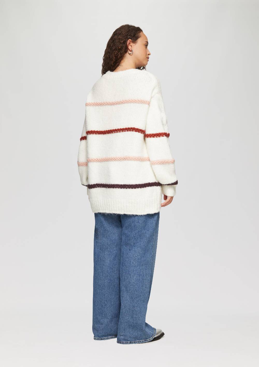 S.Oliver Flauschiger Pullover mit überschnittenen Schultern Bestseller