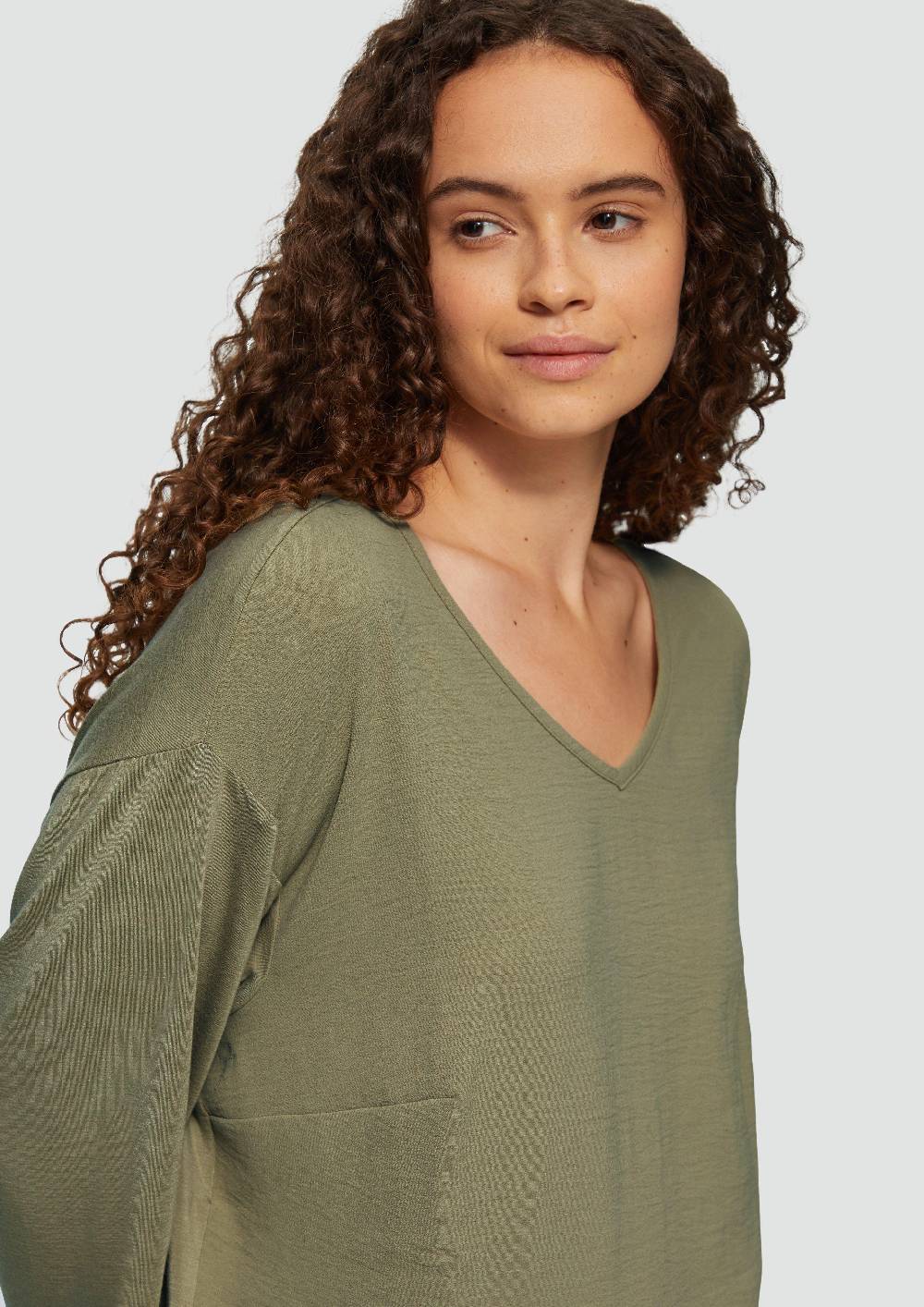 S.Oliver Shirt im Fabricmix und Loose Fit Kauf eins, bekomm eins gratis