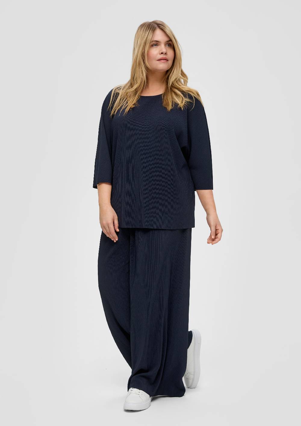 S.Oliver Weite plissierte Hose aus Jersey Tägliche Deals