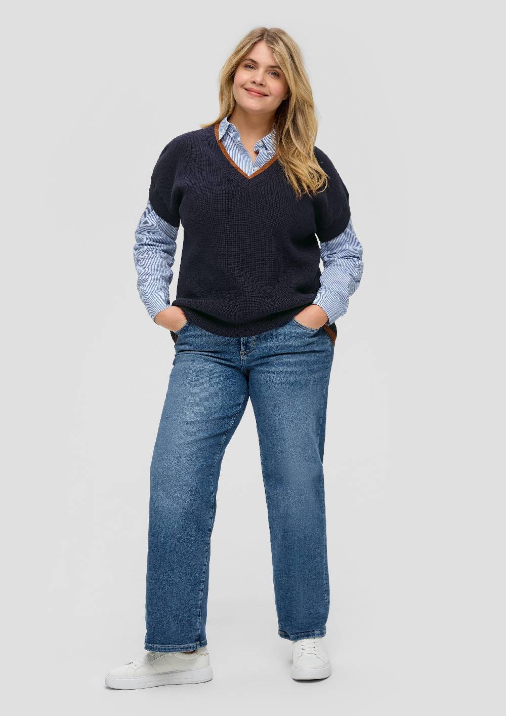 S.Oliver Pullover mit V-Ausschnitt VIP-Rabatte