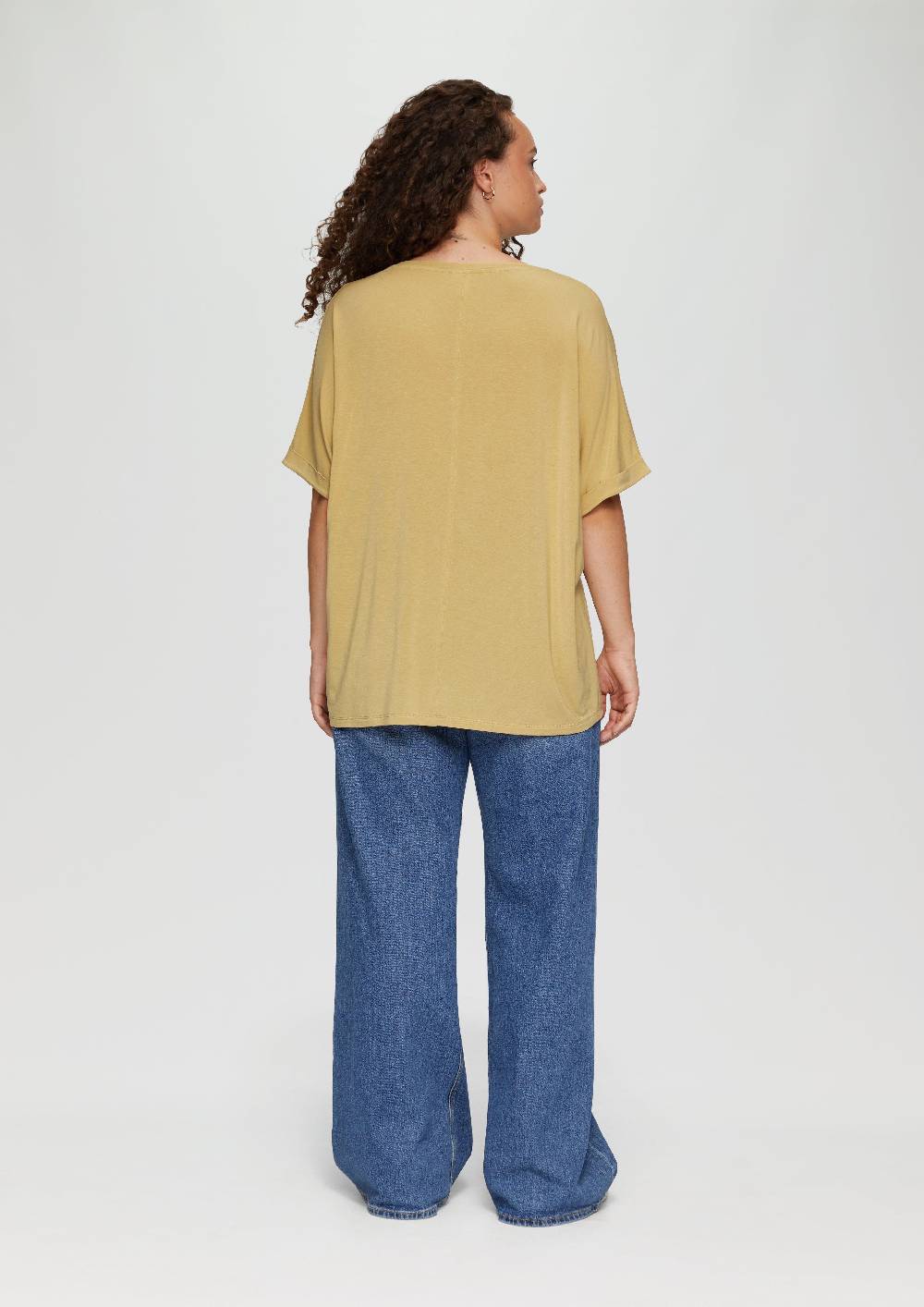 S.Oliver Loose-Fit-Shirt im Lyocellmix Tiefpreis