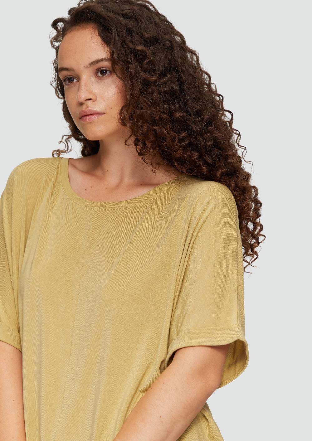 S.Oliver Loose-Fit-Shirt im Lyocellmix Tiefpreis