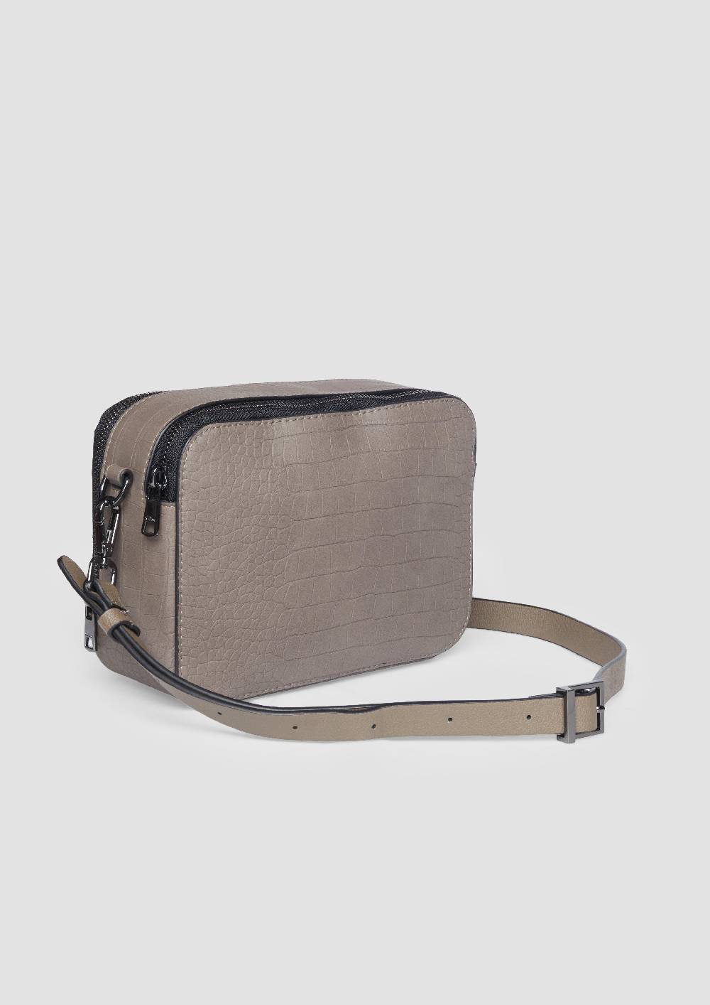 S.Oliver City-Bag in Krokodilleder-Optik Im Verkauf