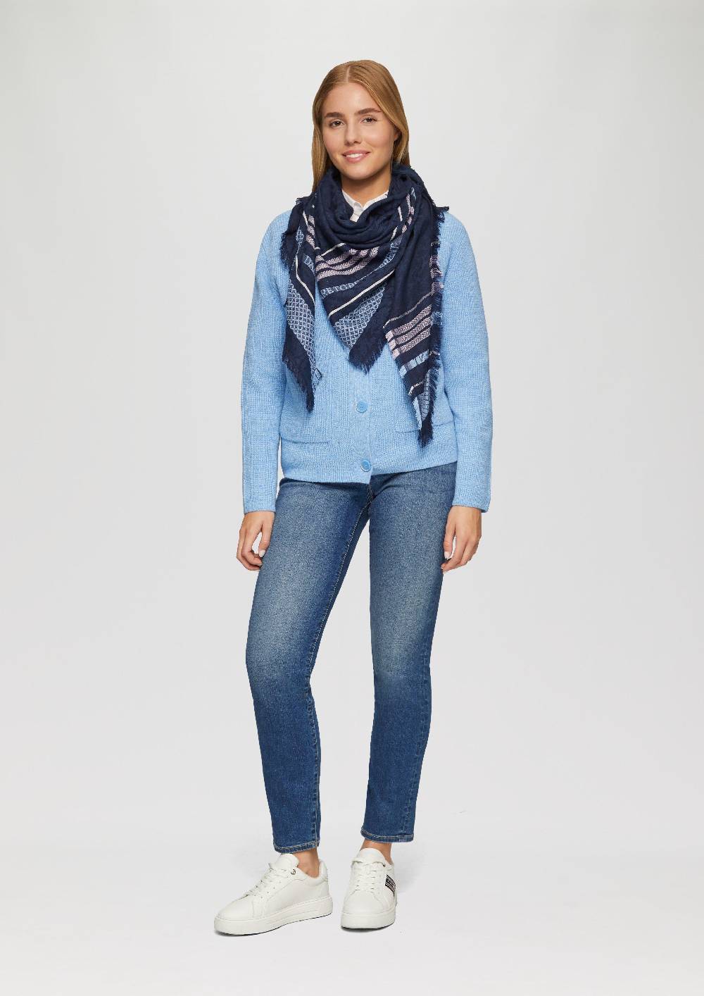 S.Oliver Tuch mit All-over-Print Outlet