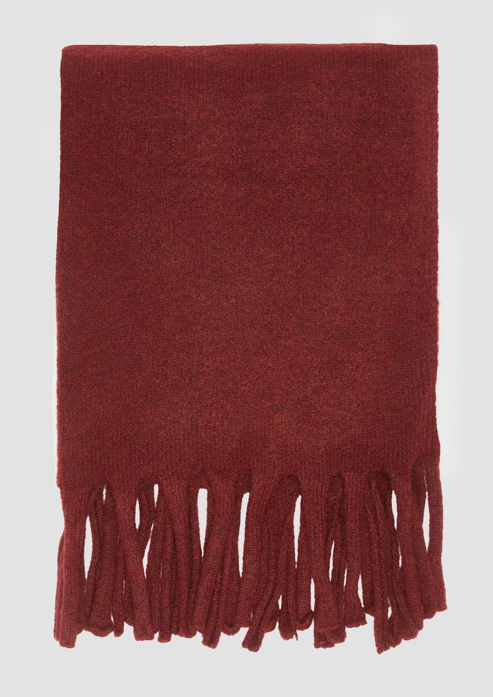 S.Oliver Gestrickter Schal mit Fransen Angebote