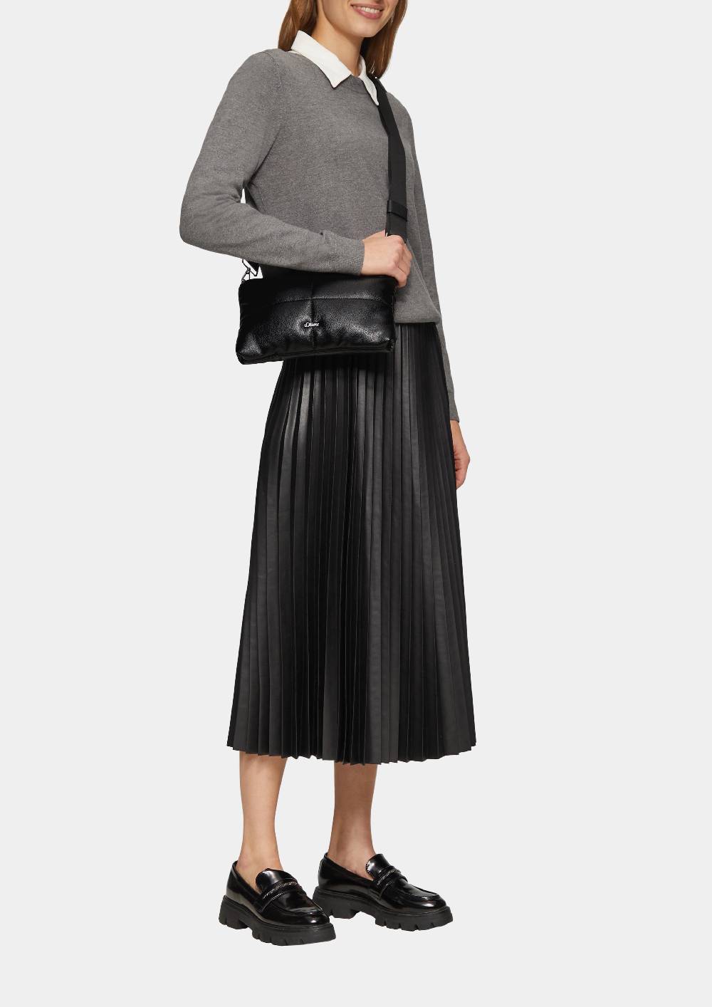 S.Oliver Gesteppte Handytasche mit abnehmbarem Crossbody-Gurt Fabrikverkauf