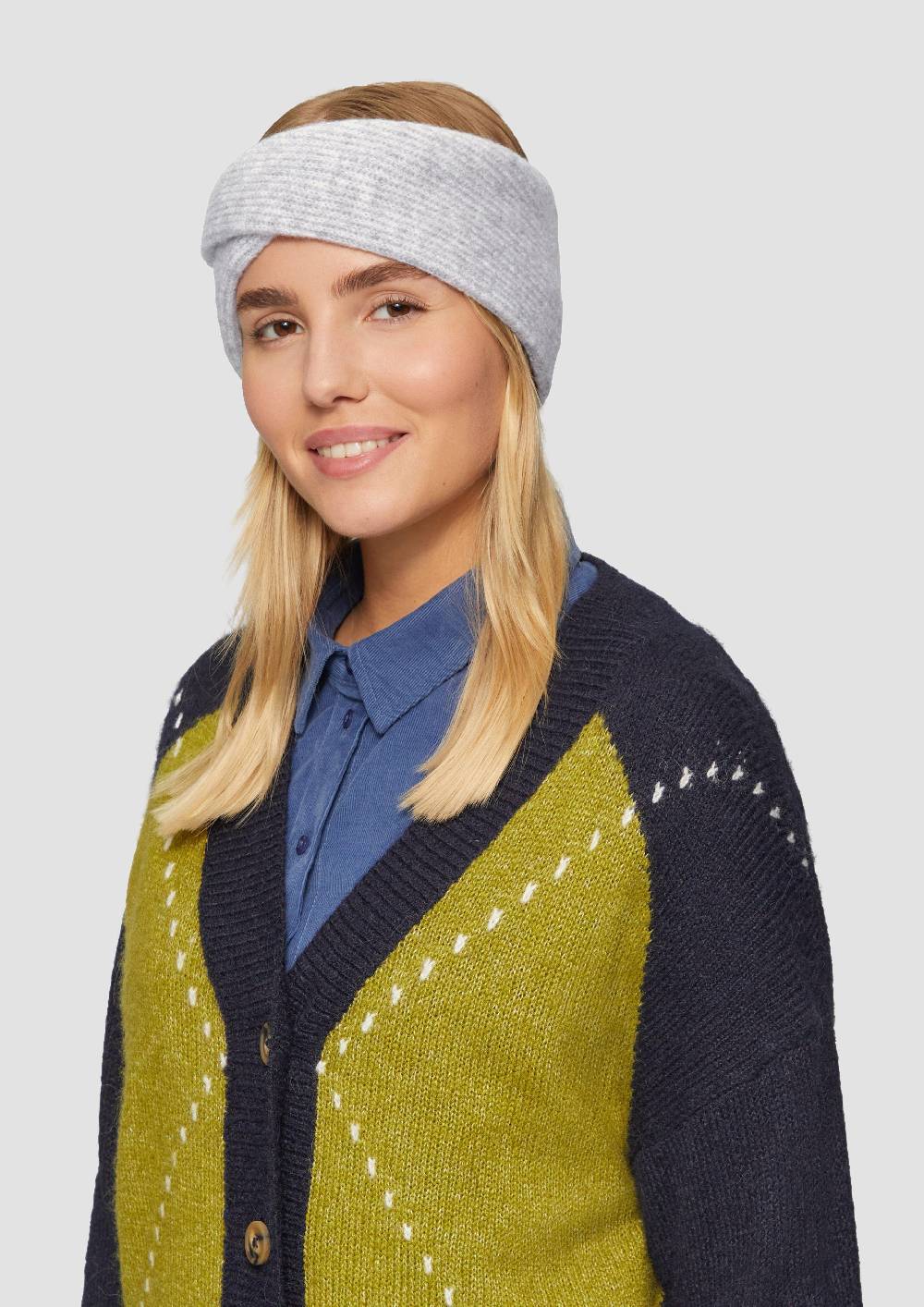 S.Oliver Stirnband mit Strickmuster Osterangebot