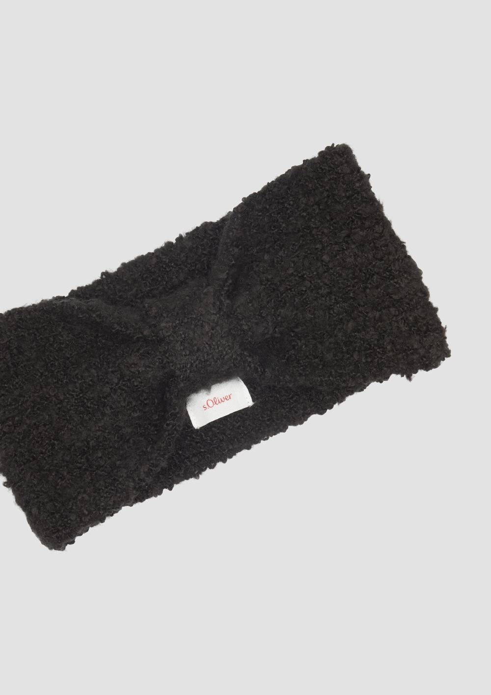 S.Oliver Gestricktes Stirnband aus Bouclé Vatertagsangebot