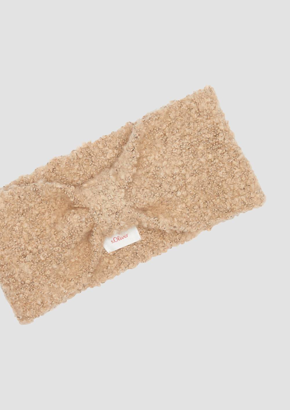 S.Oliver Gestricktes Stirnband aus Bouclé Valentinstagsangebot