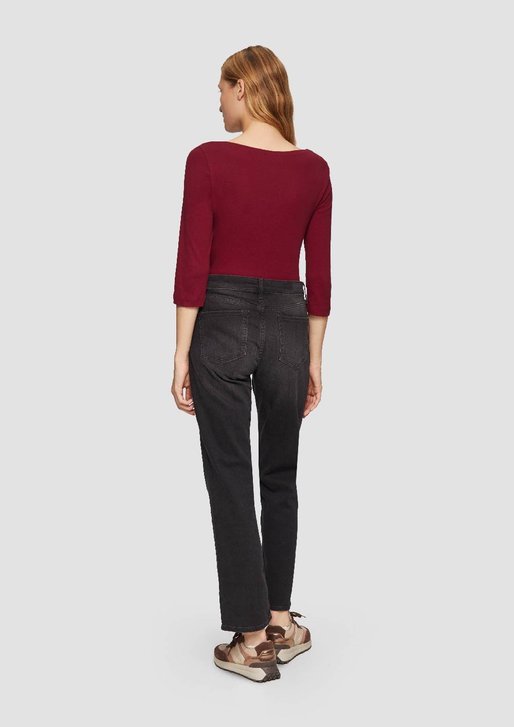 S.Oliver T-Shirt mit 3/4-Arm und U-Boot Ausschnitt Bis zu 65% Rabatt