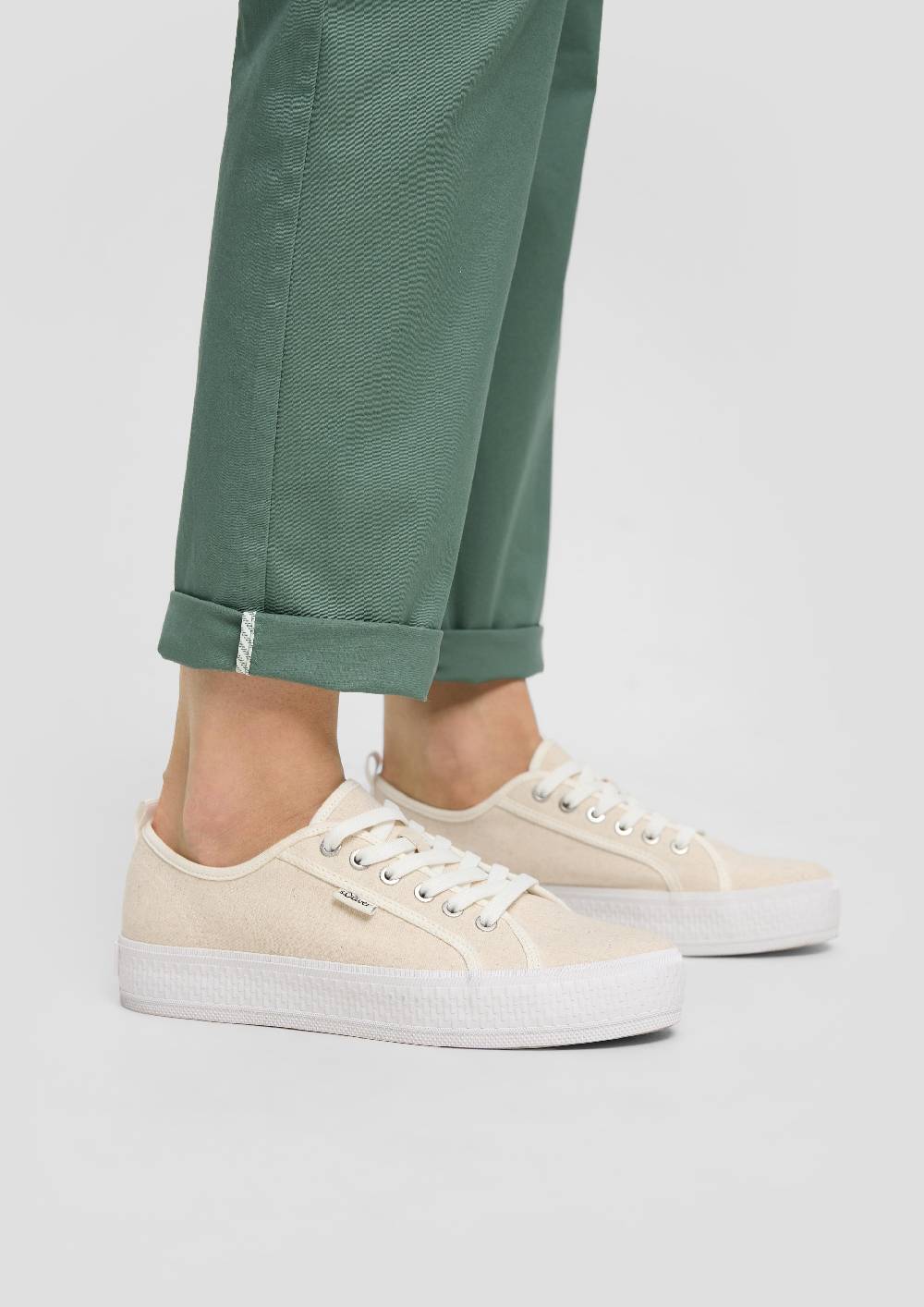 S.Oliver Chino mit Gürtel aus Baumwollstretch Super Rabatt