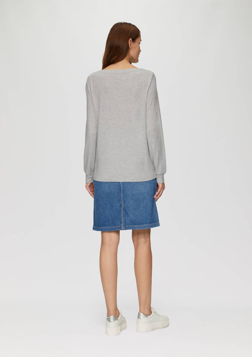 S.Oliver Weiches Longsleeve aus Jerseystrick Im Verkauf