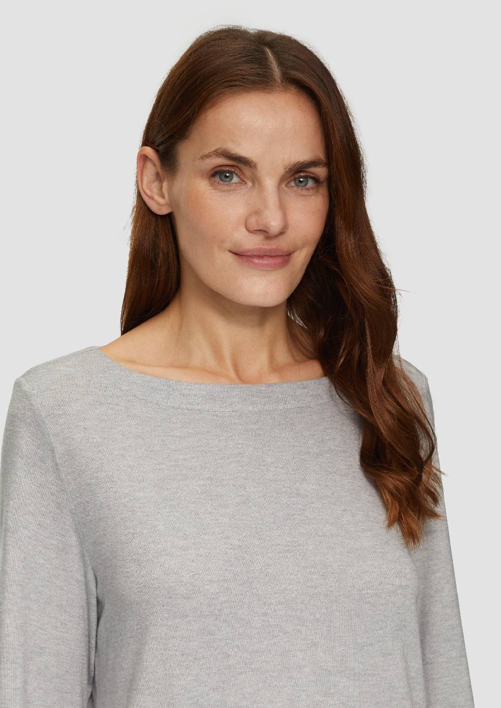 S.Oliver Weiches Longsleeve aus Jerseystrick Im Verkauf