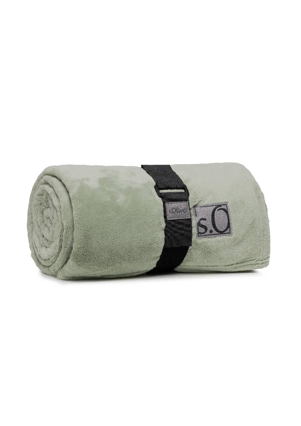 S.Oliver Weiche Decke mit Logo-Detail Osterangebot