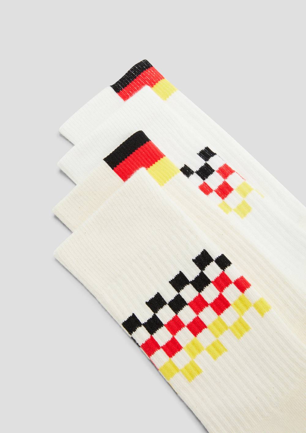 S.Oliver Unisex Socken mit Deutschland-Print im 2er-Pac Riesige Ersparnisse