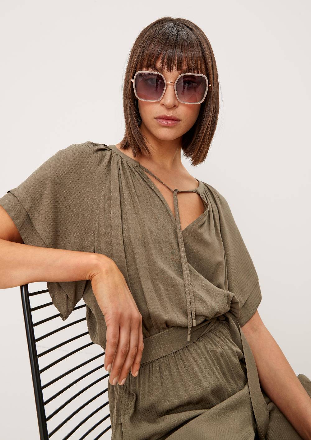 S.Oliver Sonnenbrille in Oversize-Form Nur noch ein Tag übrig