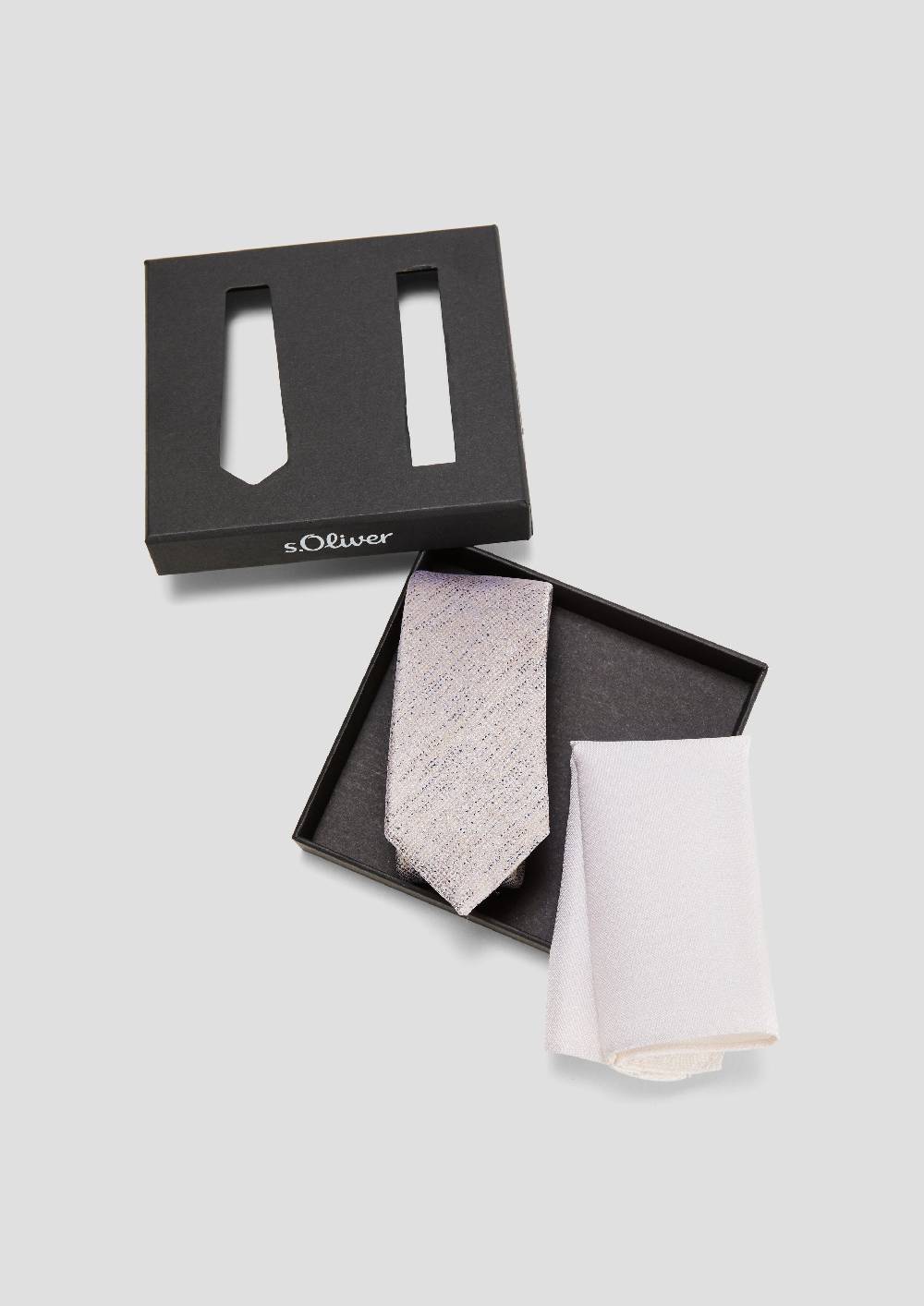 S.Oliver Accessoires-Box mit Krawatte und Tuch Im Verkauf