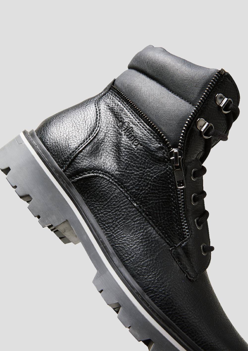 S.Oliver Stiefel in Lederoptik Outlet