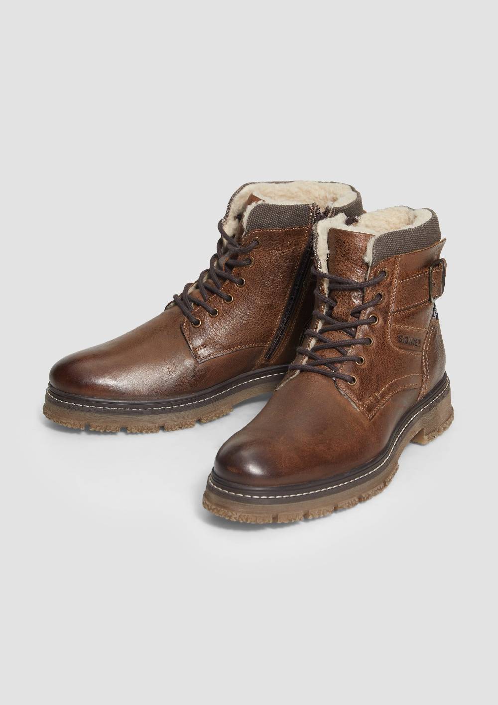 S.Oliver Stiefel aus Leder Preisnachlass
