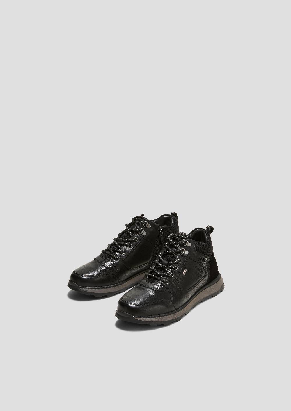 S.Oliver Echtleder-Stiefel in Sneaker-Optik Saisonale Angebote