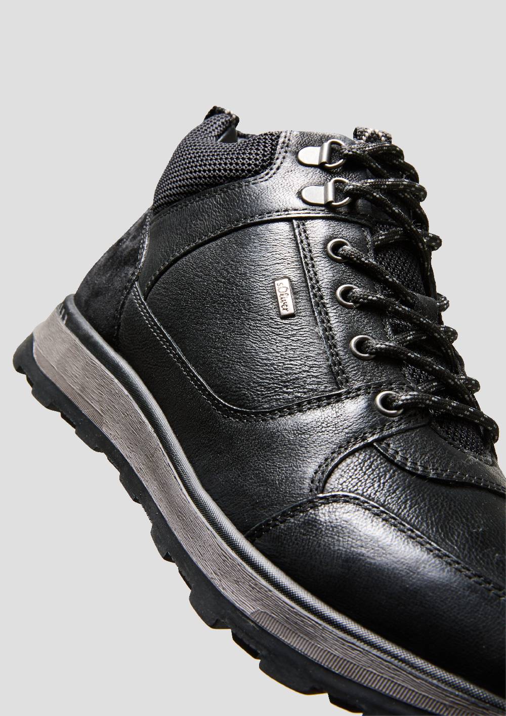 S.Oliver Echtleder-Stiefel in Sneaker-Optik Saisonale Angebote