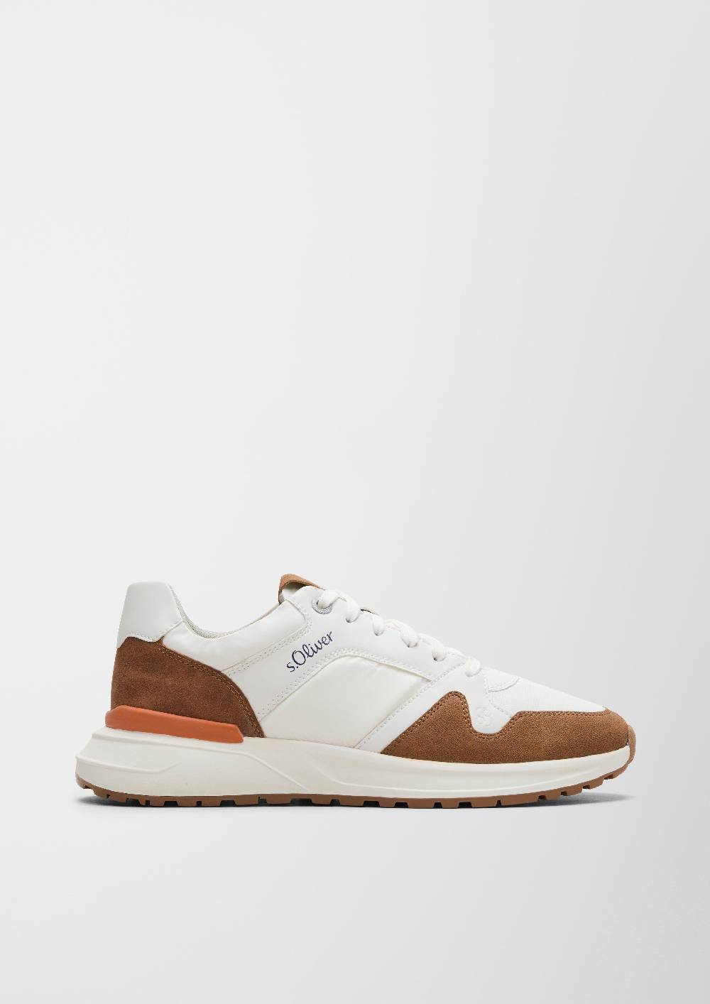 S.Oliver Sneaker mit Kontrast-Details Kostenlose Rückgabe