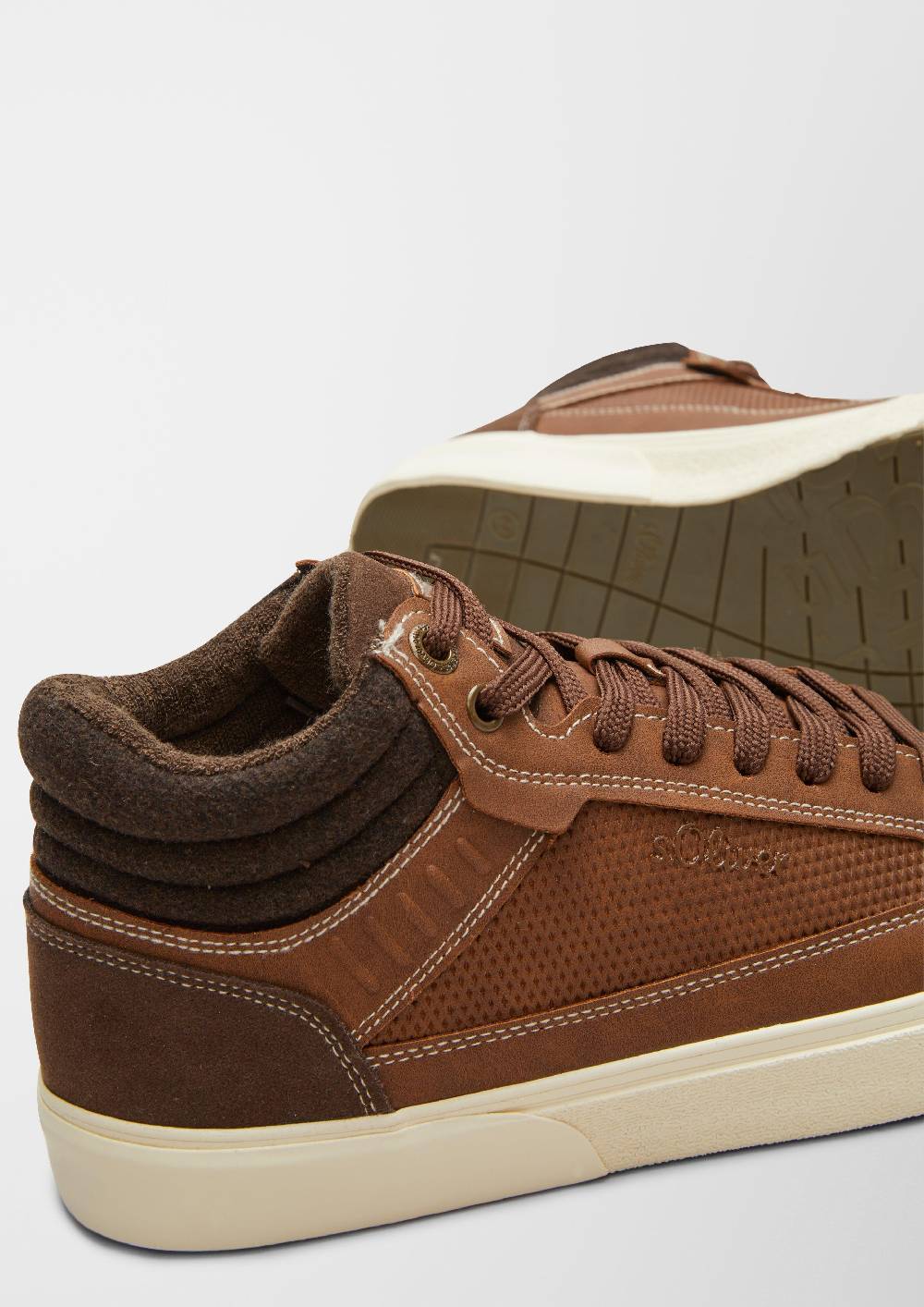 S.Oliver High Sneaker im Materialmix Letzter Tag