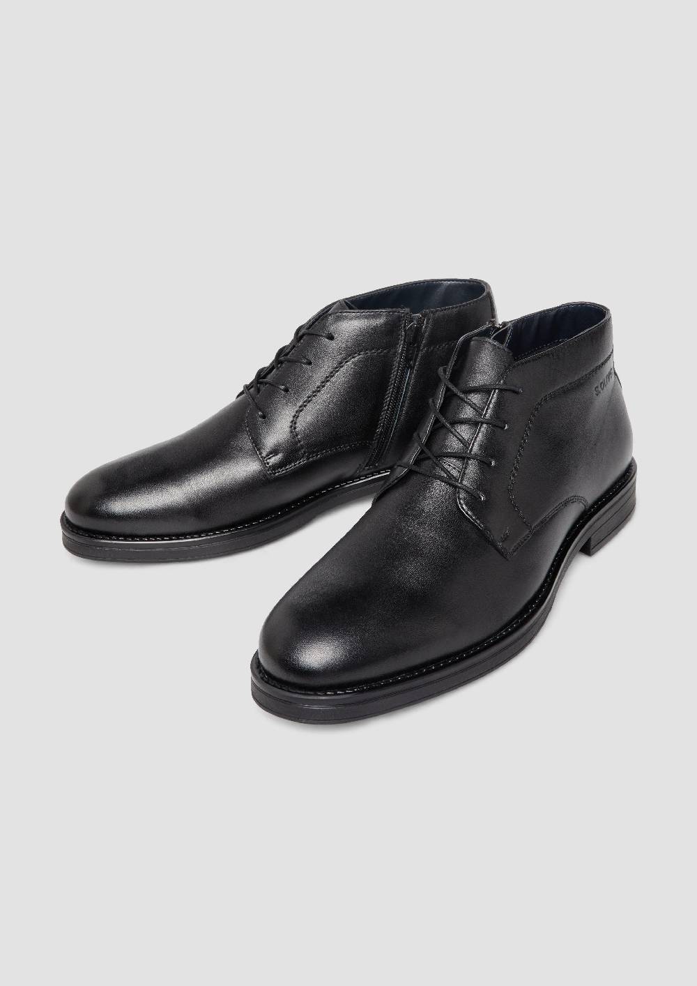 S.Oliver Stiefel aus Leder Bis zu 60% Rabatt
