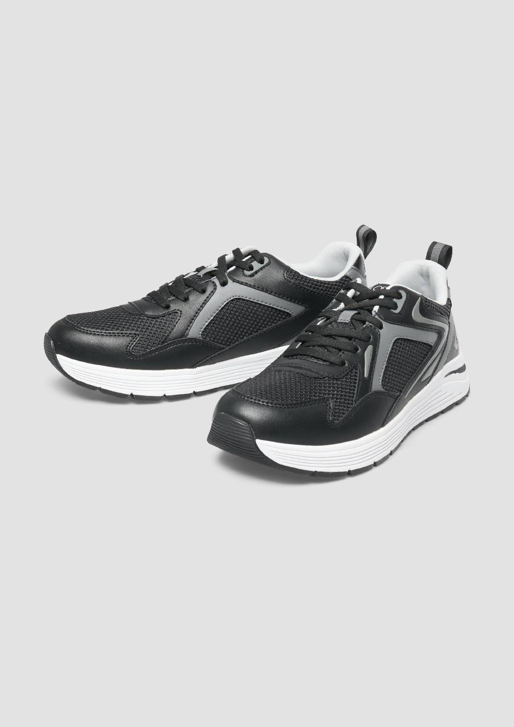 S.Oliver Sportlicher Sneaker mit Mesh Clearance-Verkauf