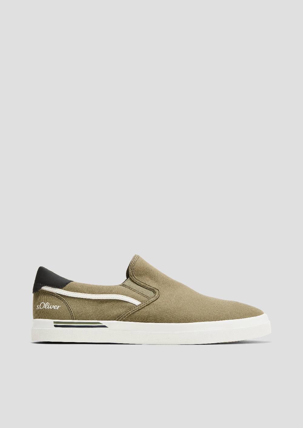 S.Oliver Textil-Slipper mit Gummisohle und Logo-Detail Begrenzt auf 3 Tage