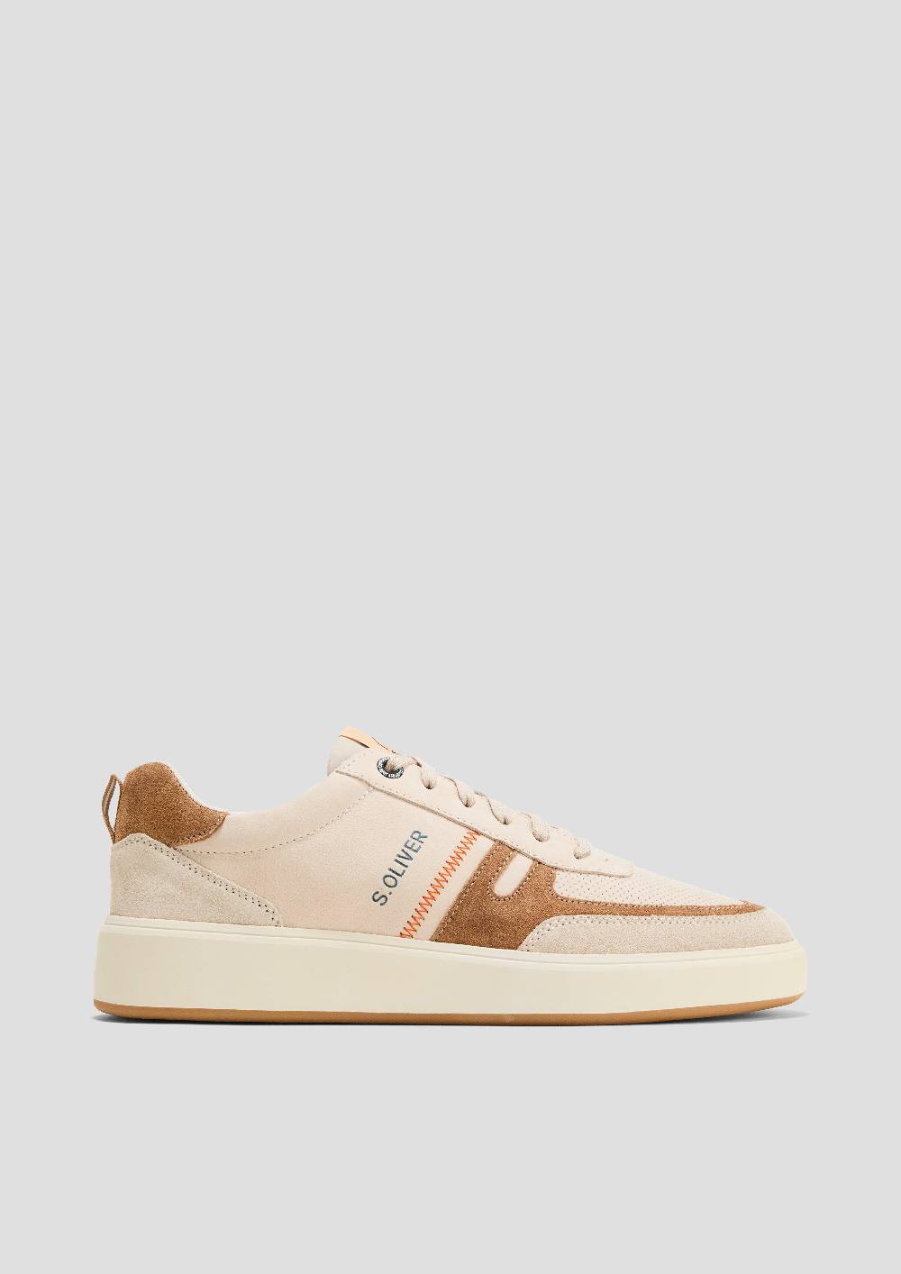S.Oliver Sneaker aus Leder mit Logo-Detail Black Friday Preise
